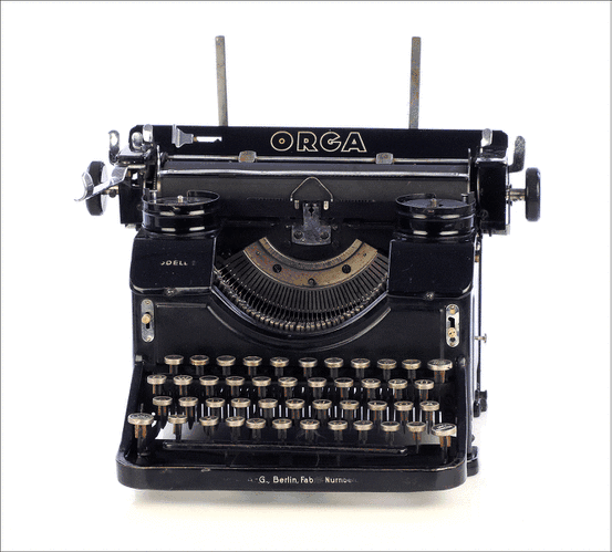 Antigua Máquina de Escribir Orga 2