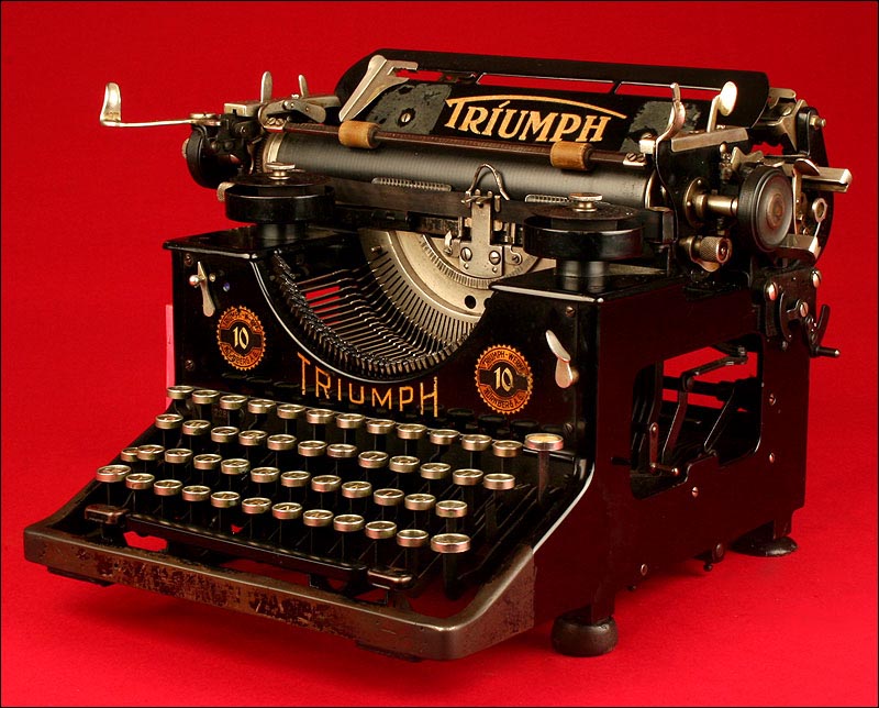 Resultado de imagen de imagenes de maquinas antiguas de escribir
