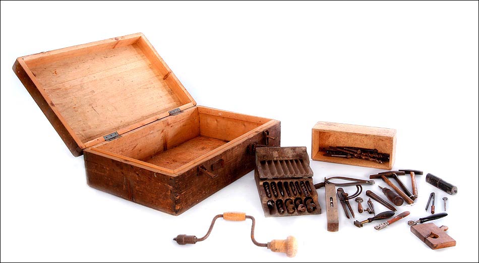 herramientas de carpintería antiguas