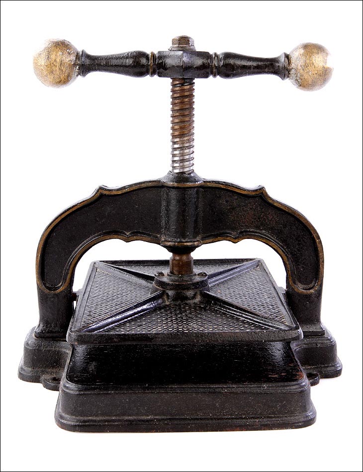Antigua Prensa para Libros