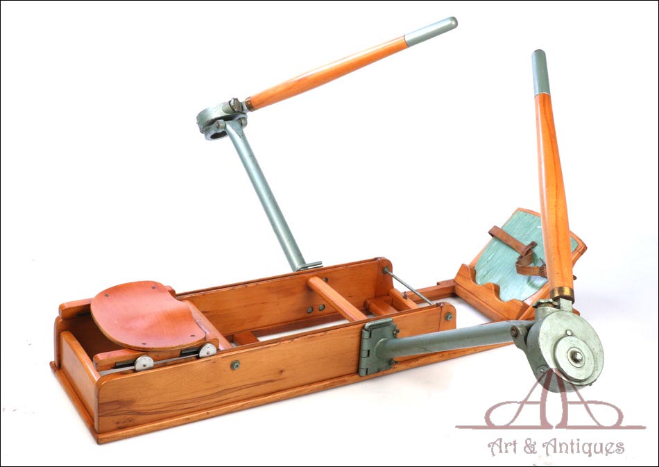 Antigua Máquina de Remos Lamborghini. Italiana. Italia, Años 40