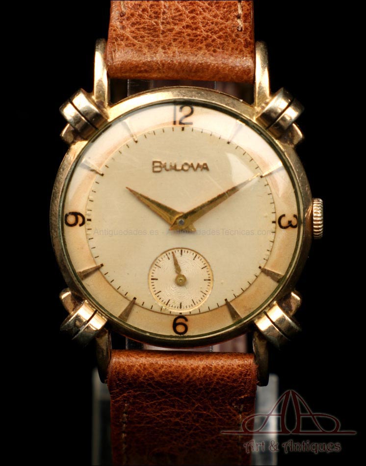 Reloj de Pulsera Bulova para Señorita Chapado en Oro. Suiza, Años 60