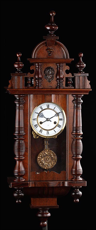 Reloj de Pared Antiguo Fabricado Alemania, Circa 1890