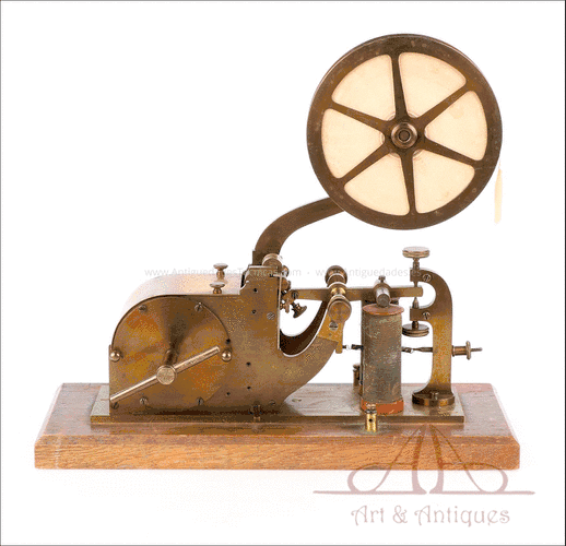Impresora Telegráfica Austriaca Schaeffler. Viena, 1870